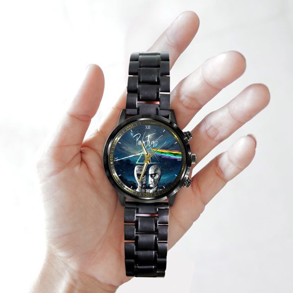 Pink Floyd Black Stainless Steel Watch - TANTN 6075