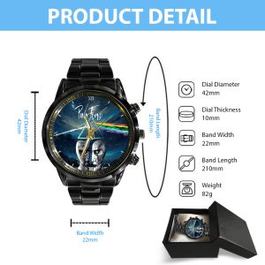 Pink Floyd Black Stainless Steel Watch - TANTN 6075