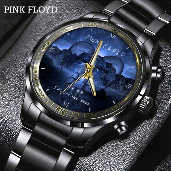 Pink Floyd Black Stainless Steel Watch - TANTN 6077