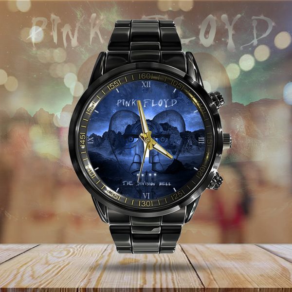 Pink Floyd Black Stainless Steel Watch - TANTN 6077