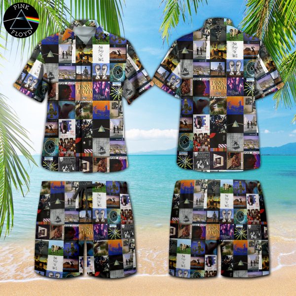 Pink Floyd 3D Hawaiian Shirt Shorts - HOATT 4583