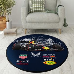 Red Bull Racing F1 Foldable Round Rug - HOATT 4705