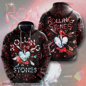 The Rolling Stones 3D Apparel - HUANNM 998