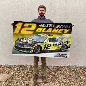 Ryan Blaney 3D House Flag - TANTN 5629