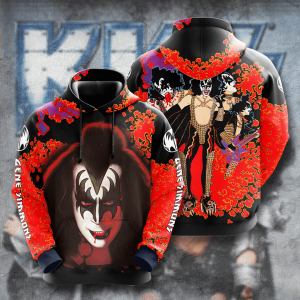 Kiss Band 3D Apparel - HUANNM 840