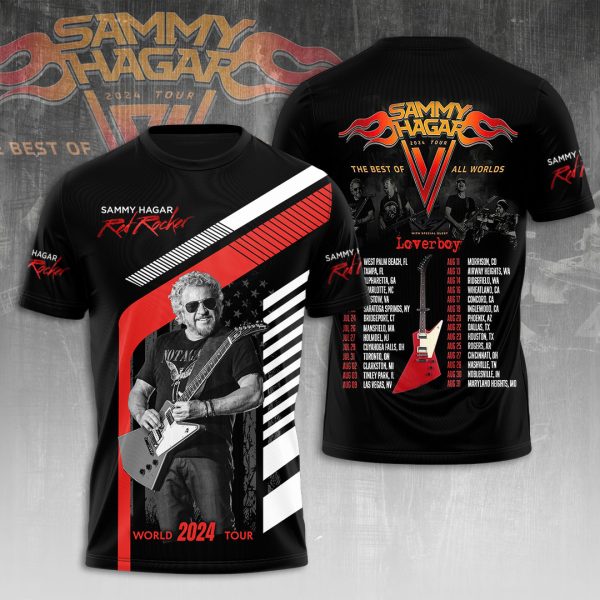 Sammy Hagar 3D Apparel - ANHNV 4322