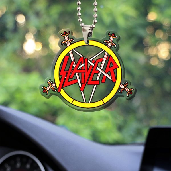 Slayer Custom shape Clear 1-sided Acrylic Car Ornament - HUANNM 4268