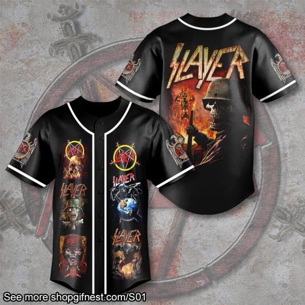 Slayer Baseball Jersey - HUANNM 1921