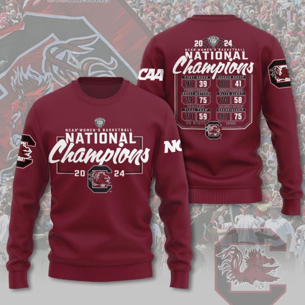 South Carolina Gamecocks Women's Basketball 3D Apparel - MAITM 6345