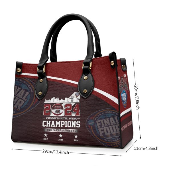 South Carolina Gamecocks Women's Basketball Leather HandBag - HUANNM 4683