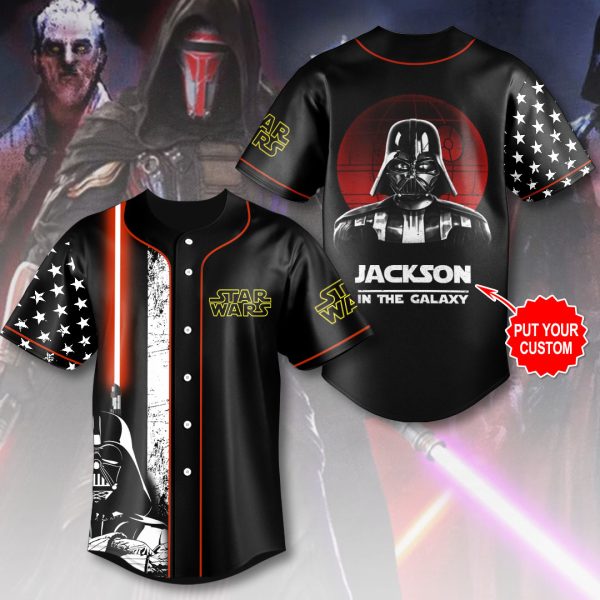 Personalized Star Wars Baseball Jersey - VANDH 2722