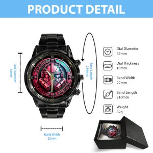 Star Wars Black Stainless Steel Watch - GNE 353