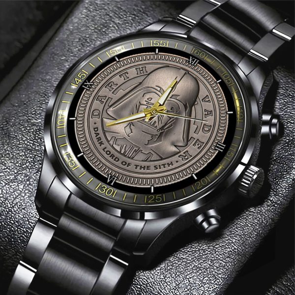 Star Wars Black Stainless Steel Watch - GNE 373