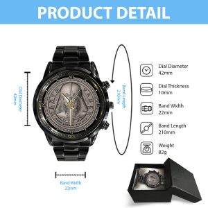 Star Wars Black Stainless Steel Watch - GNE 373