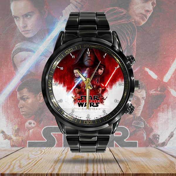 Star Wars Black Stainless Steel Watch - HOATT 4722