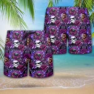 Star Wars 3D Hawaiian Shirt Shorts - GNE 354