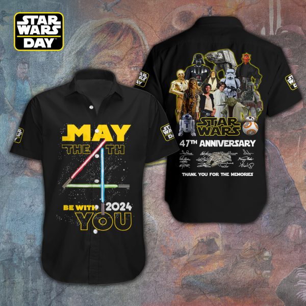 Star Wars Short Sleeve Dress Shirt - TANTN 5689