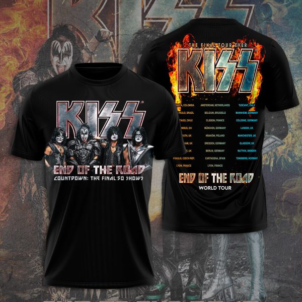 Kiss Band 3D Apparel - HUANNM 133