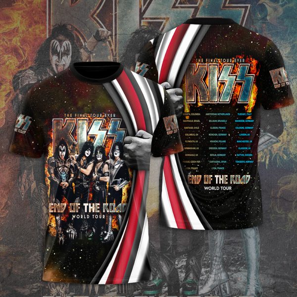 Kiss Band 3D Apparel - HUANNM 144