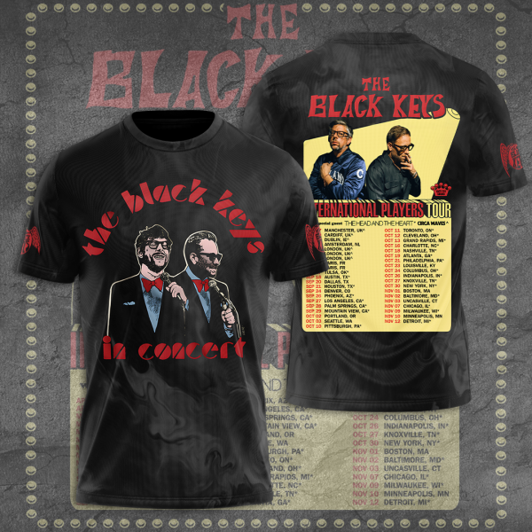 The Black Keys 3D Apparel - TANTN 5674