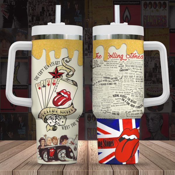 The Rolling Stones 40oz Stanley Tumbler - ANHNV 4351