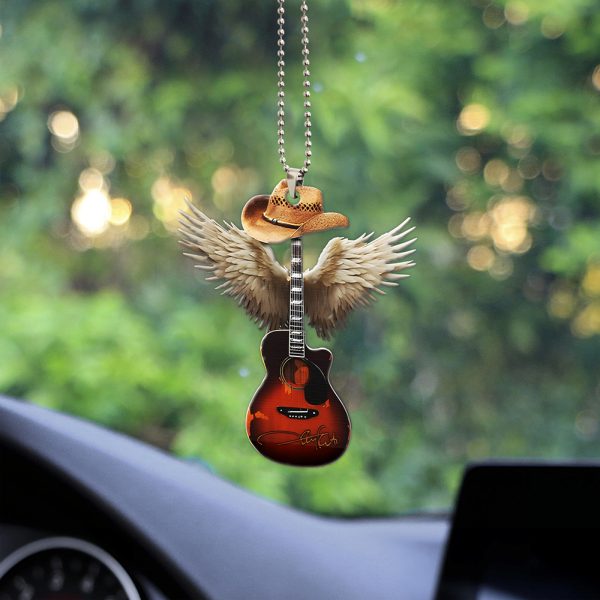 Toby Keith Custom Shape 2-sided Acrylic Car Ornament - HUANNM 4132