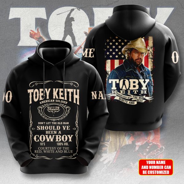 Personalized Toby Keith 3D Apparel - HUANNM 4049