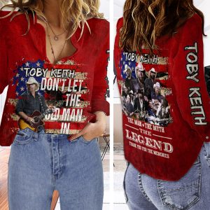 Toby Keith 3D Linen Shirt - HUANNM 4712