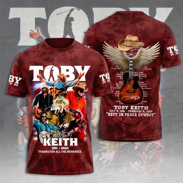 Toby Keith 3D Apparel - HUANNM 4355