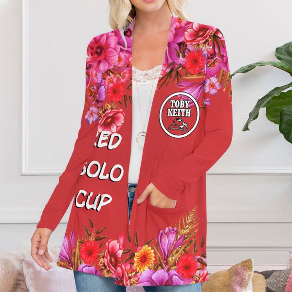 Toby Keith Women's Patch Pocket Cardigan - HUANNM 4654