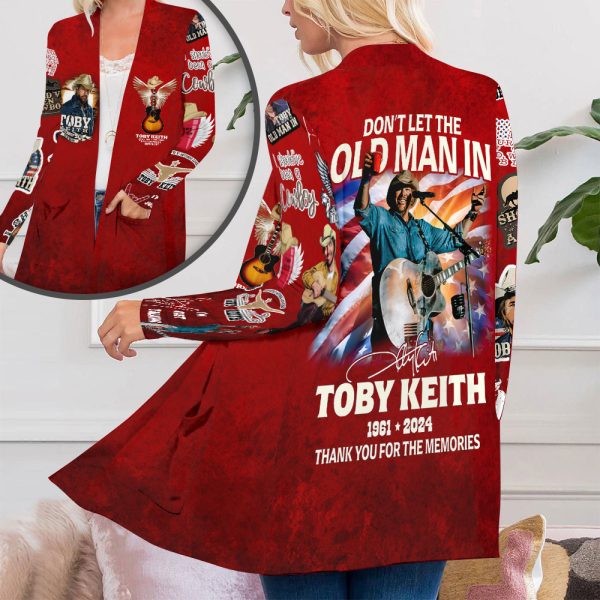 Toby Keith Women's Patch Pocket Cardigan - HUANNM 4171