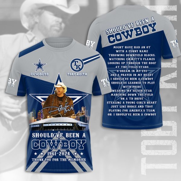 Toby Keith x Dallas Cowboys 3D Apparel - MAITM 6265