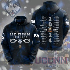 UConn Huskies Men's Basketball 3D Apparel - MAITM 6370