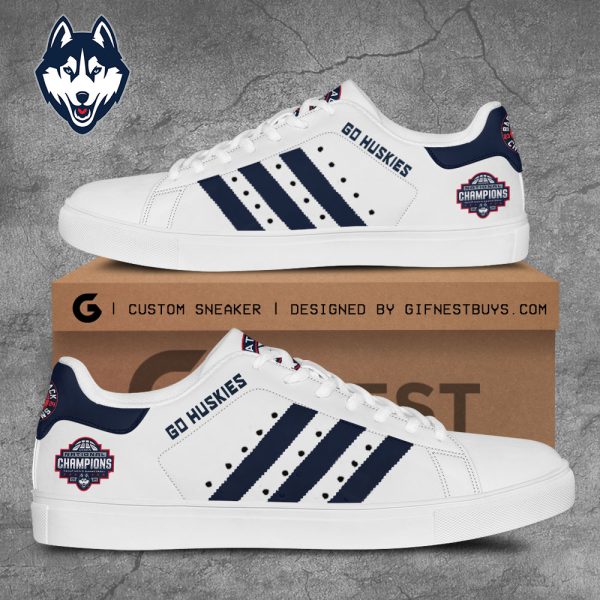 UConn Huskies Men's Basketball Custom SS Shoes - TANTN 5794