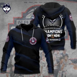 UConn Huskies Men's Basketball 3D Apparel - TANTN 5789