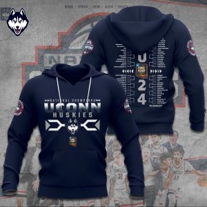 UConn Huskies Men's Basketball 3D Apparel - TANTN 5795