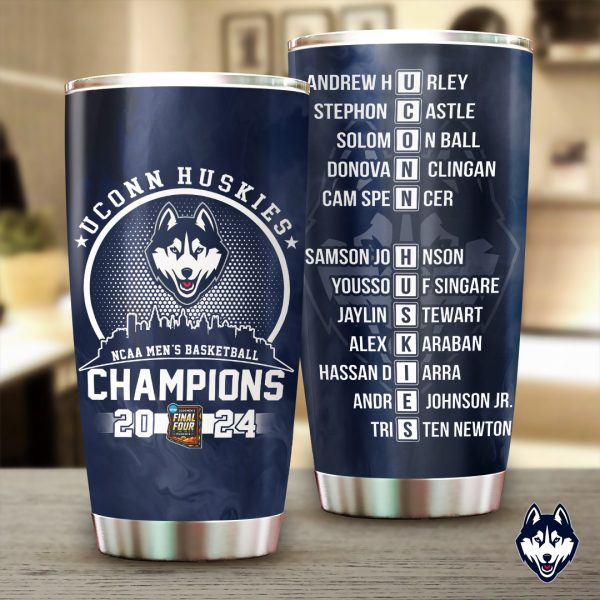 UConn Huskies Men's Basketball Tumbler Cup - TANTN 5769