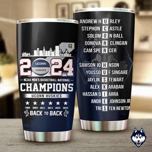 UConn Huskies Men's Basketball Tumbler Cup - TANTN 5771