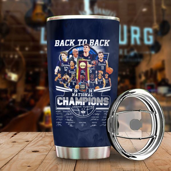 UConn Huskies Men's Basketball Tumbler Cup - TANTN 6030