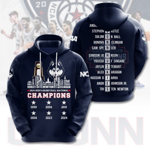 UConn Huskies Men's Basketball 3D Apparel - MAITM 6372