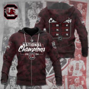 South Carolina Gamecocks Women's Basketball 3D Apparel - TANTN 5746