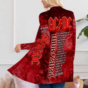 AC/DC Women's Patch Pocket Cardigan - HUANNM 5015