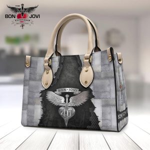 Bon Jovi Leather HandBag - HUANNM 4985.1