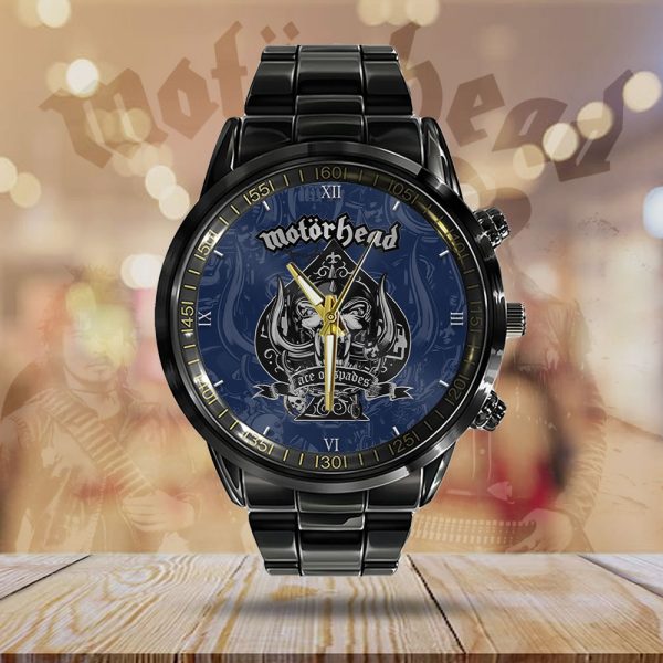 Motörhead Band Black Stainless Steel Watch - HUANNM 5038