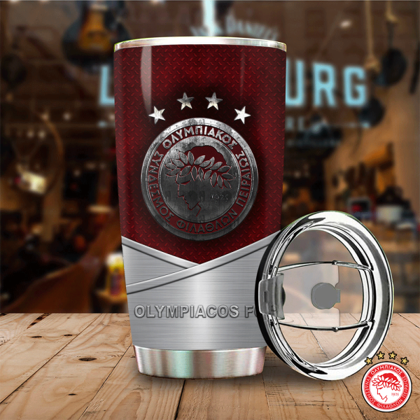 Personalized Olympiakos F.C. Tumbler Cup - HOATT 5028