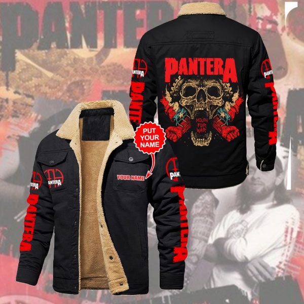 Personalized Pantera 2D Winter Fleece Jacket - HUANNM 4825