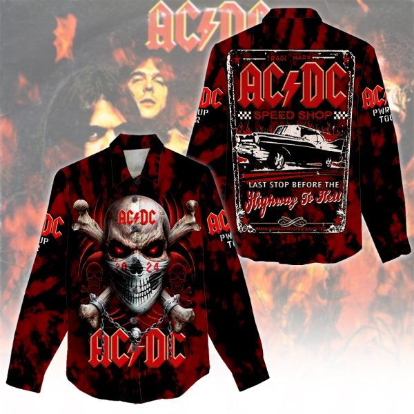 AC/DC 3D Linen Shirt - HUANNM 5044.1