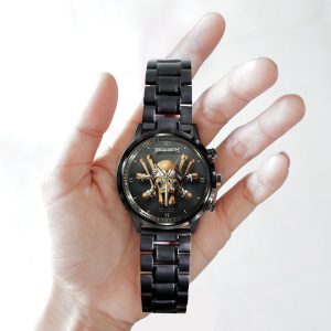 Megadeth Band Black Stainless Steel Watch - HUANNM 5039