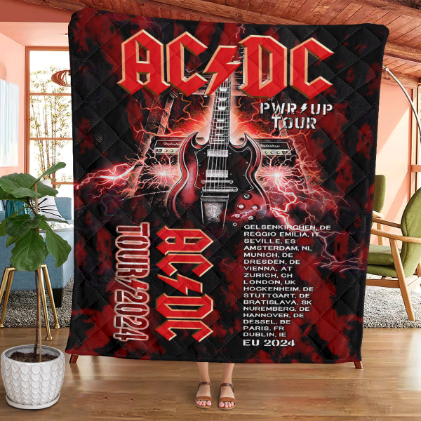 AC/DC Quilt Blanket - HUANNM 5013