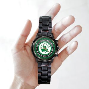 Boston Celtics Black Stainless Steel Watch - MAITM 6868